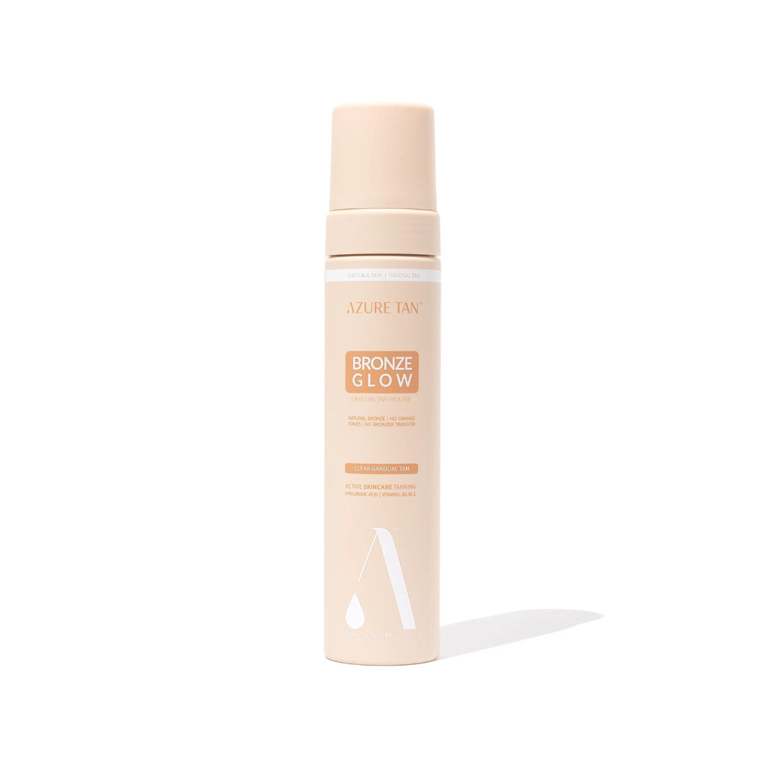 Self tan mousse: BRONZE GLOW (light)