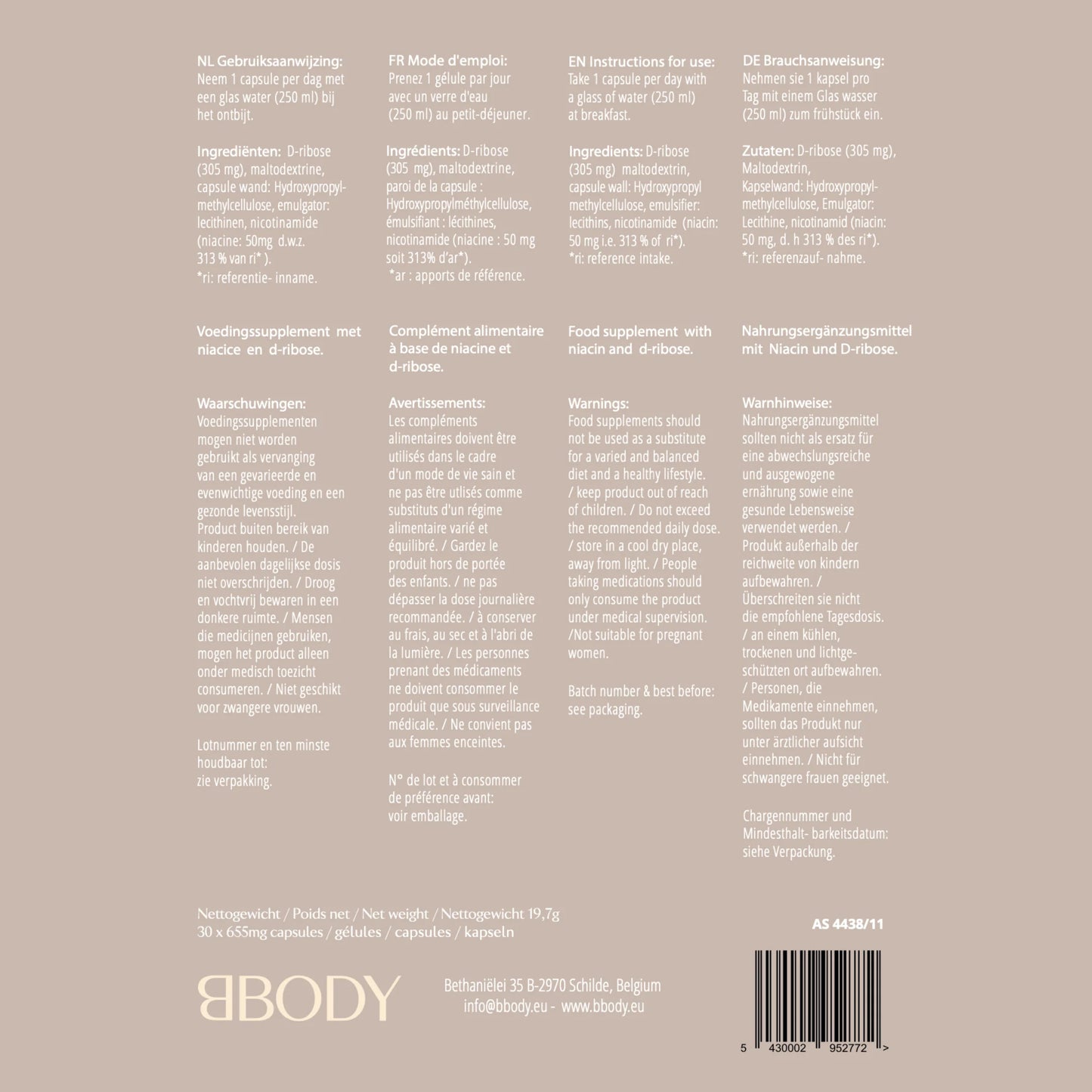 NMN Booster capsules